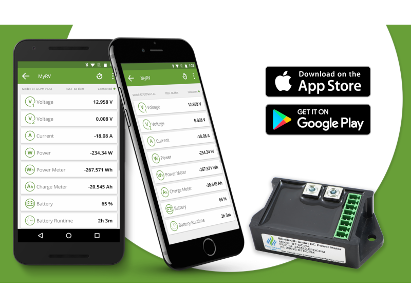 PowerMon - Bluetooth Battery Monitor / DC Power Meter with logging - Thornwave Labs