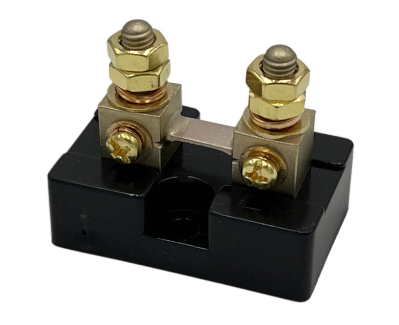 100A / 75mV Shunt with Mounting Base, 0.25% - Thornwave Labs