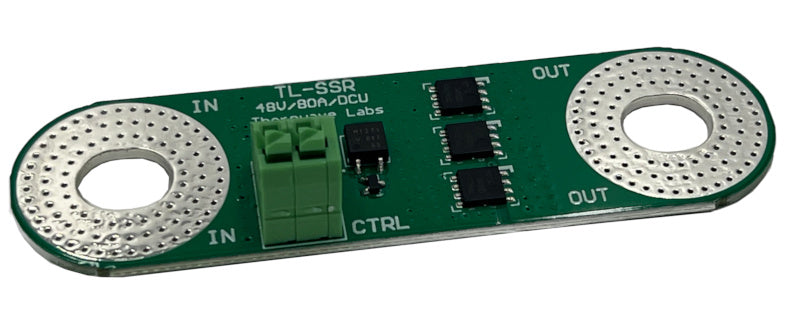 TL-SSR – 48V / 80A DC Unidirectional Solid State Relay (SSR) - Thornwave Labs