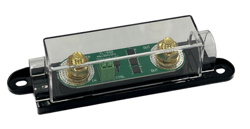 TL-SSR – 48V / 80A DC Unidirectional Solid State Relay (SSR) - Thornwave Labs