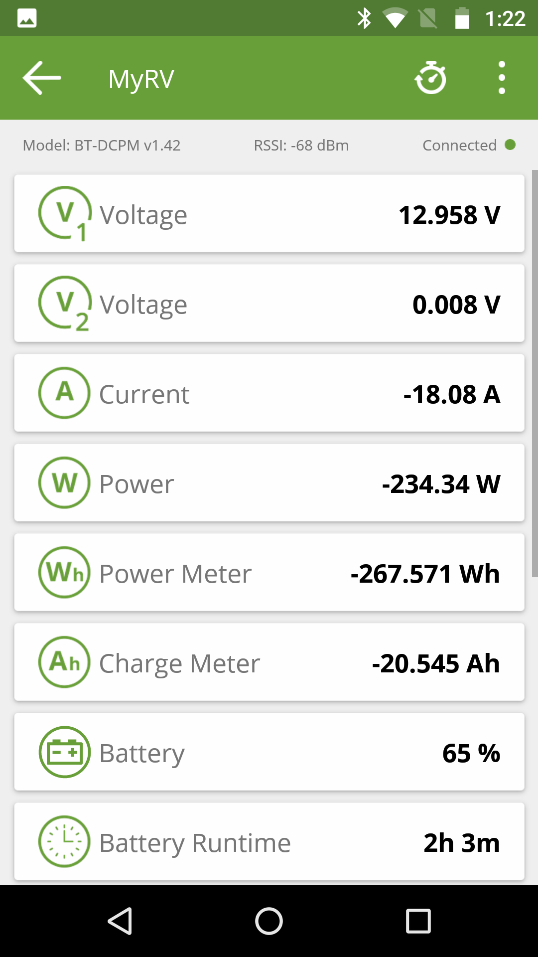 PowerMon - Bluetooth Battery Monitor / DC Power Meter with logging - Thornwave Labs